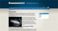 Desktop Screenshot of kanavapaketit.org